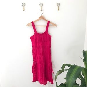 JONATHON MARTIN hot pink dress small